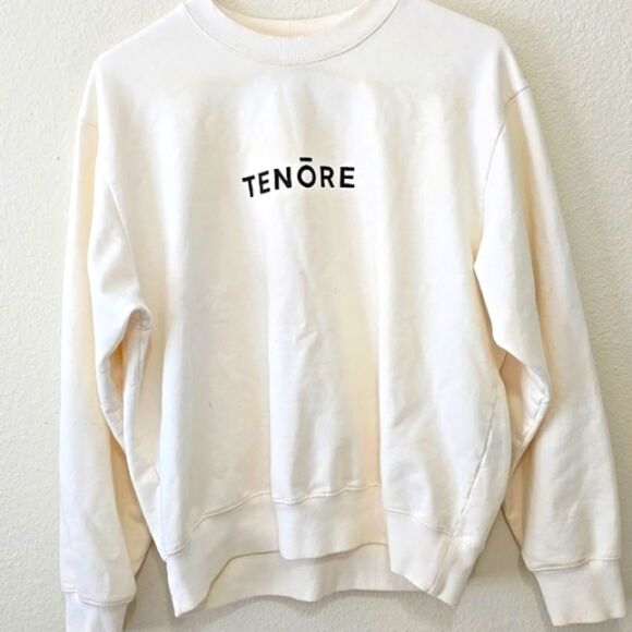 Tenore, All Seasons Staple, Logo Fleece Cream  M unisex - Picture 3 of 10